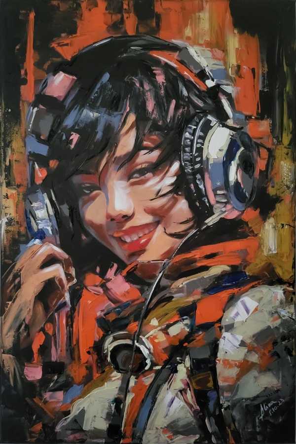 ArteDiAlina.com painting: Time to shine